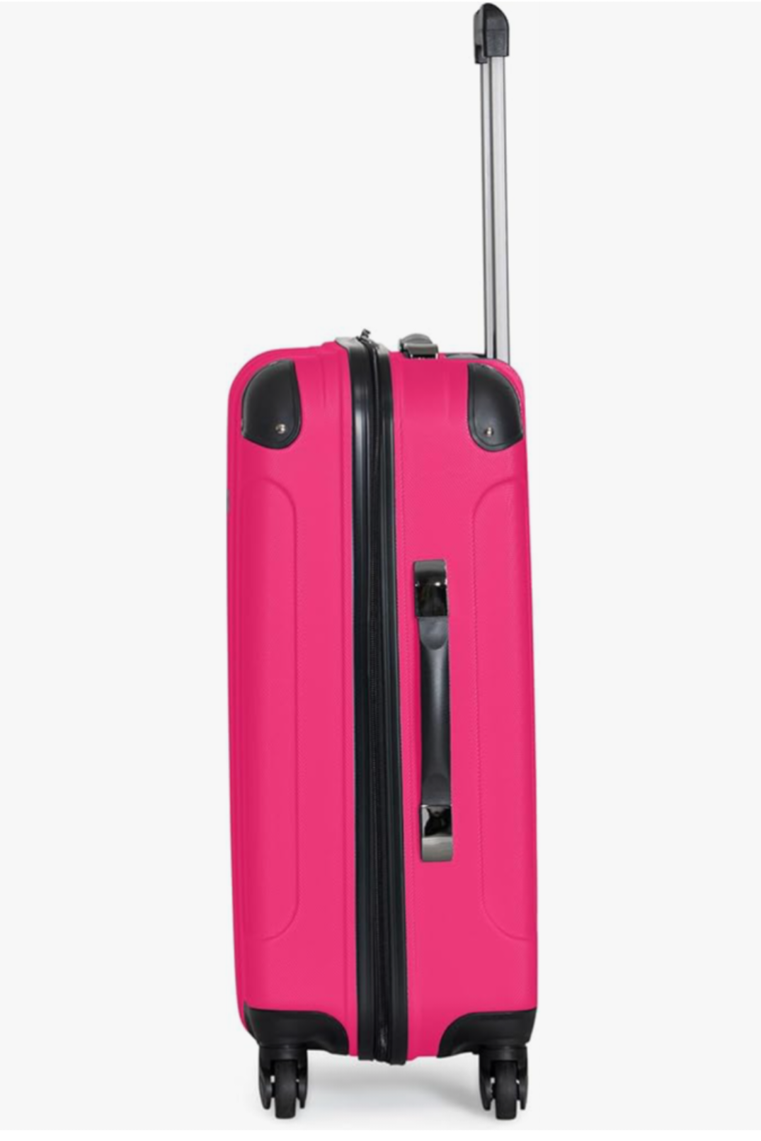 Kenneth Cole REACTION Out-of-Bounds 4-Wheel Spinner Luggage, Magenta, 24-Inch Checked