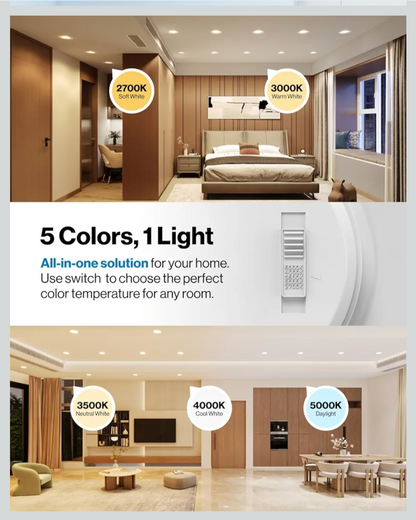 Sunco 20 Pack Recessed Lighting 6 Inch, Retrofit Can Lights