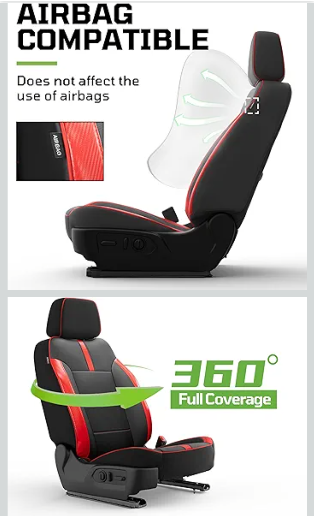 Custom Full Coverage Car Seat Covers for Chevy Silverado 1500 & GMC Sierra 1500-Crew Cab