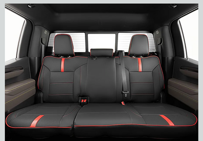 Custom Full Coverage Car Seat Covers for Chevy Silverado 1500 & GMC Sierra 1500-Crew Cab