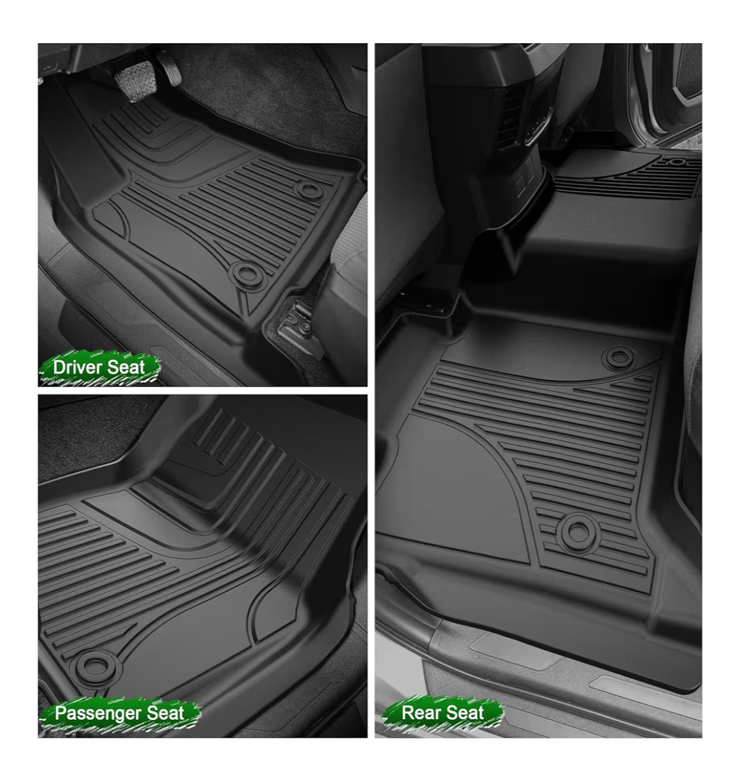 AOMSAZTO Floor Mats and Bed Liner for 2022- 2025 Toyota Tundra/Tundra Hybrid
