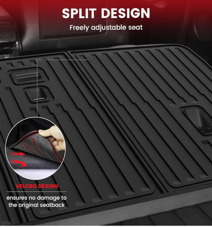 LASFIT 10PCS Floor Mats for Tesla Model Y Juniper 2026 2025, TPE