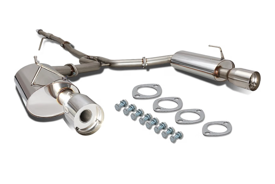 DNA MOTORING CBE-NM04V6-D Cat Back Exhaust System [Compatible with 04-08 Nissan Maxima]