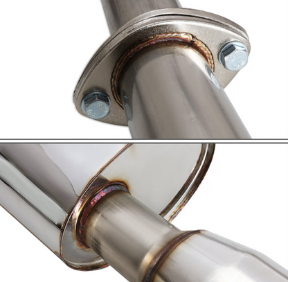 DNA MOTORING CBE-NM04V6-D Cat Back Exhaust System [Compatible with 04-08 Nissan Maxima]