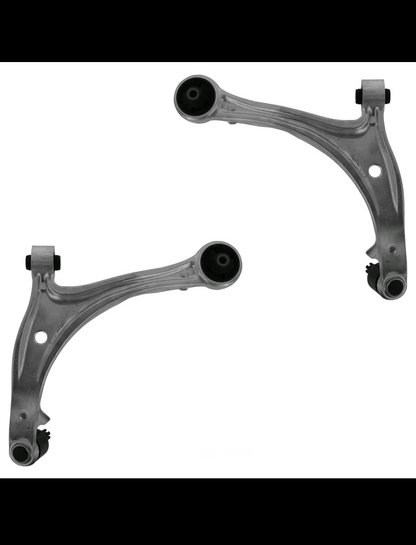 2007-10 Honda Odyssey Front Driver & Passenger Side Lower 2 Piece Control Arm with Ball Joint Set TRQ PSA62464