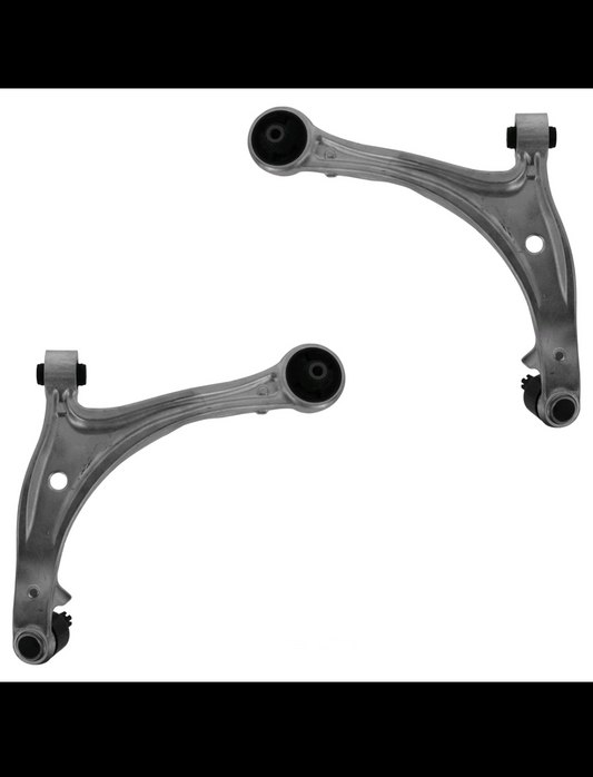 2007-10 Honda Odyssey Front Driver & Passenger Side Lower 2 Piece Control Arm with Ball Joint Set TRQ PSA62464