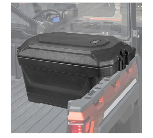 KEMIMOTO UTV Bed Storage Box, 45.3L/11.9GAL Large Capacity Compatible with Polaris Ranger 1000, 900, 570, 700, Ranger XP 1000, XP 900 2013-2026, Solid Bed Cargo Box (Right/Passenger Side)