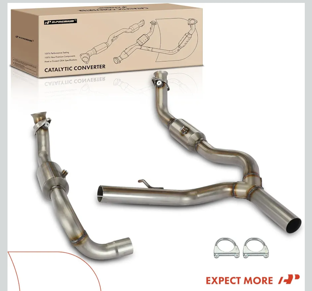 A-Premium Left and Right Catalytic Converter, E.P.A Compliant Compatible with Ford F-150 2004-2008 & Lincoln 2006-2008 Mark LT, 5.4L, RWD