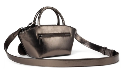 GUESS Bolena Mini Satchel, Pewter Color