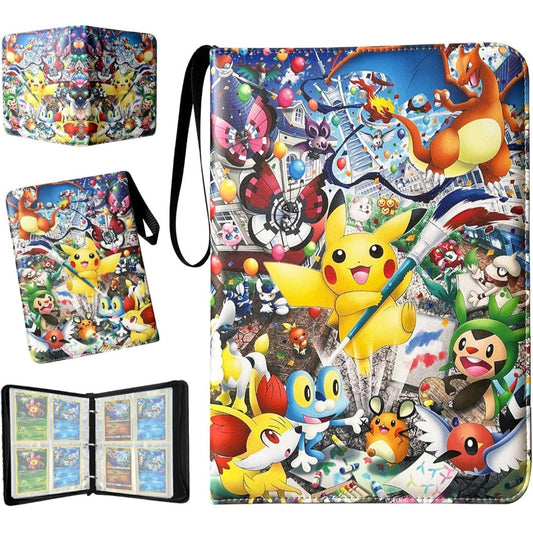 Pokemon Boys' and Girls' Card BInder, 50 Sleeves, 400 Cards