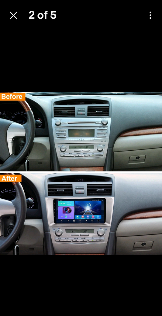 9-inch IPS 4+64G Android 13 Car Stereo Screen for Toyota Camry 2006-2011