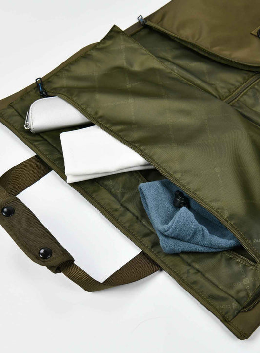 Travel Inspira Suit Bag Garment Duffle, Nylon, Green