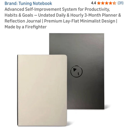 Tuning Notebook, Self-Help, Daily Log Journal Planner