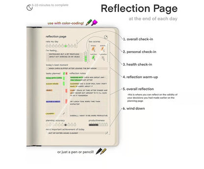 Tuning Notebook, Self-Help, Daily Log Journal Planner