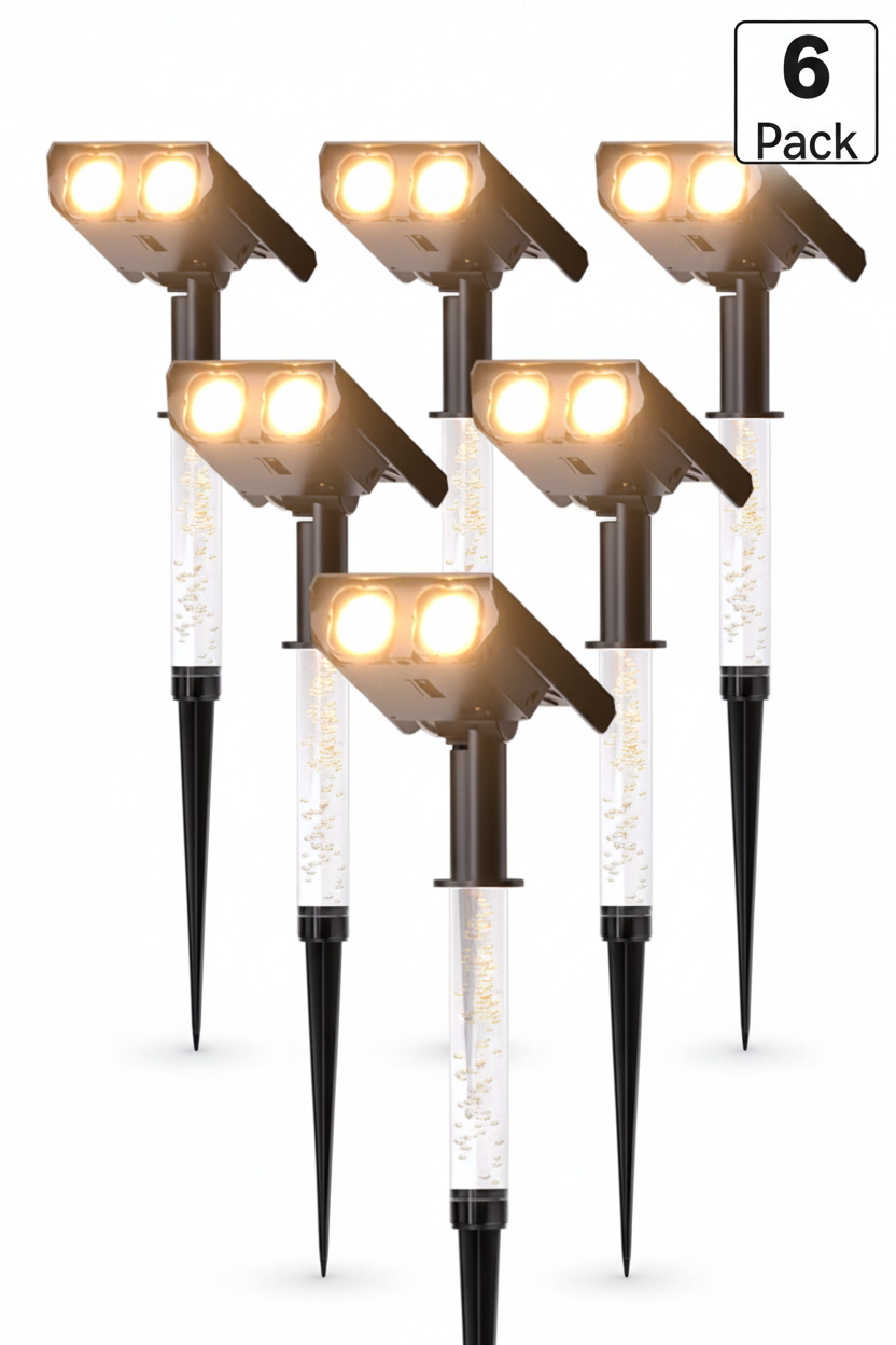 Solar Landscape Spotlight 6-pack