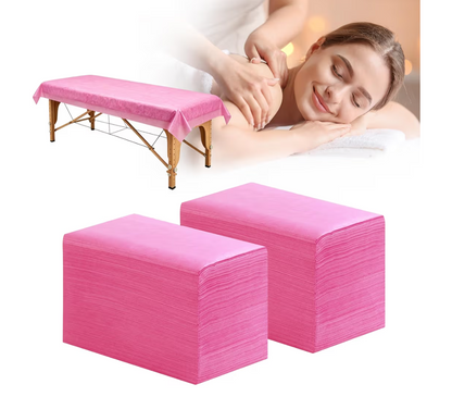 Message Table Covers 71" x 31" Pink, 200ct