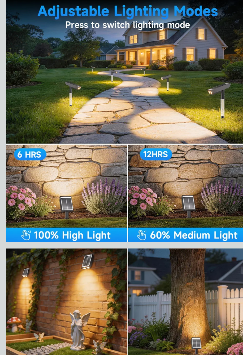 Solar Landscape Spotlight 6-pack
