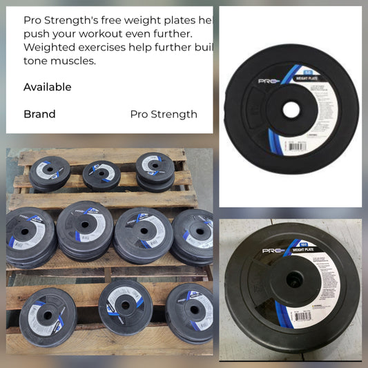 165 LBS Cement Filled Plastic Weights 1" Center