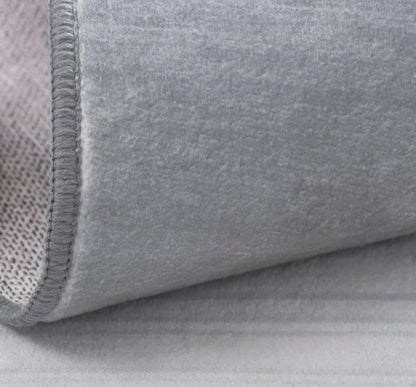Jinchan 2'x3' Washable Doormat Rug, Grey Accent Rug