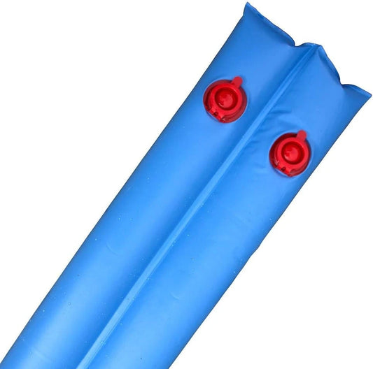 Pool Mate 8 ft. Blue Double-Chamber Extra Heavy-Duty Water Tube for Winter Swimming Pool Covers