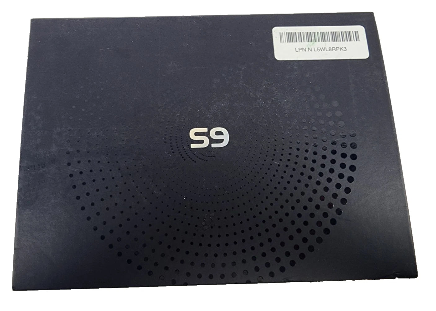 S9 Wireless Straightening Comb Black/Pink Open Box, Charging Base + Cord + Bag