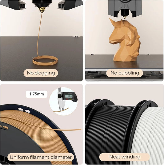 Creality Soleyin Ultra PLA Filament 1.75mm White 1kg