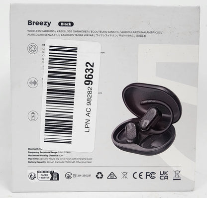 SoundPEATS Breezy Wireless Earphone Bluetooth 5.4 Earbuds Noise Reduction