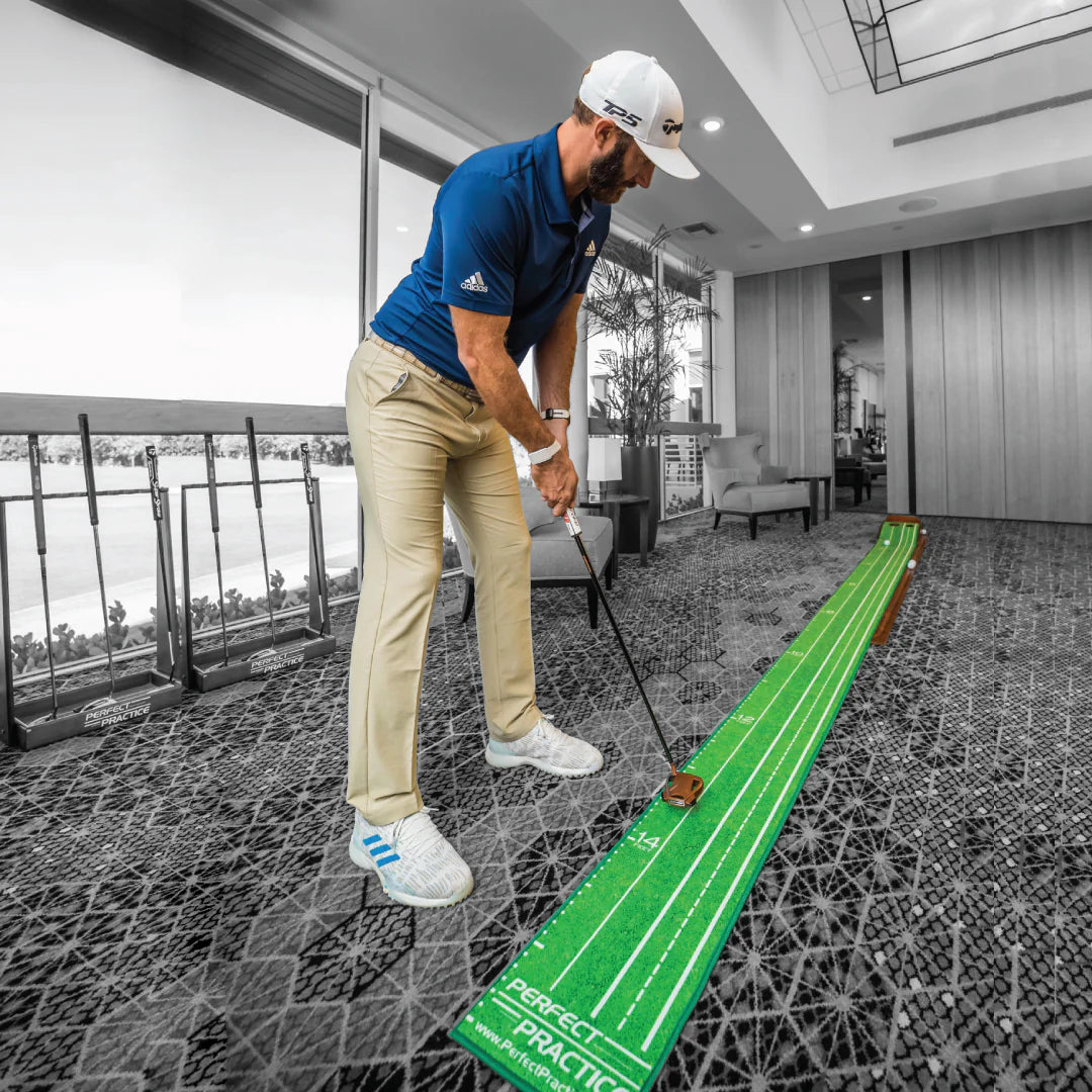 Perfect Putting Mat™ - V4 XL Edition Golf Training Putting Mat 15ft 6in